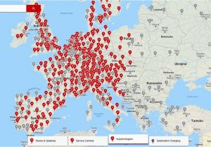 Tesla Supercharger Europe Map Tesla V Roku 2019 Pokryje Naba Jaa Kami Supercharger Celao