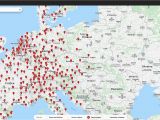 Tesla Supercharger Map Europe Musk Superchargery W 2019 Obejma Caa A Europa Sia Gna Od