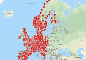 Tesla Supercharger Map Europe Supercharger Network