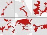 Texas 23rd Congressional District Map America S Most Gerrymandered Congressional Districts the