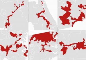 Texas 23rd Congressional District Map America S Most Gerrymandered Congressional Districts the