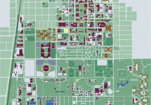 Texas A and M Campus Map University Of Illinois at Urbana Champaign Campus Map 1401 West