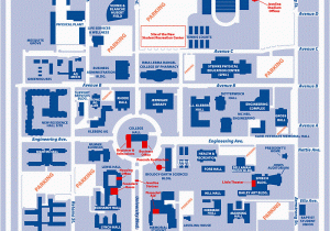 Texas A&amp;m Kingsville Campus Map Tamuk Campus Map area Code Map