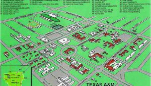 Texas A&amp;m Kingsville Map Tamu Kingsville Campus Map by Chris Silver Smith