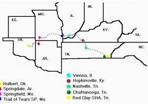 Texas A&amp;m Location Map From Saved by Microsoft Internet Explorer 5 Subject Trail Of Tears