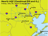 Texas Air Quality Map Airnow Houston Galveston Brazoria Tx Air Quality