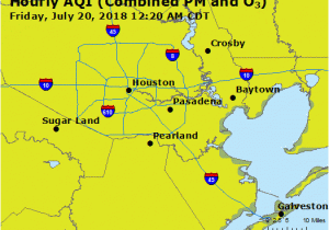 Texas Air Quality Map Airnow Houston Galveston Brazoria Tx Air Quality