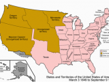 Texas and Mexican War Map Compromise Of 1850 Wikipedia