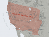 Texas and Mexican War Map the Mexican American War
