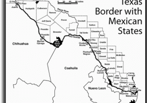 Texas and Mexico Border Map Map Of Texas Border with Mexico Business Ideas 2013