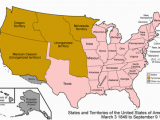 Texas and the Mexican War Map Compromise Of 1850 Wikipedia