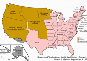 Texas and the Mexican War Map Compromise Of 1850 Wikipedia