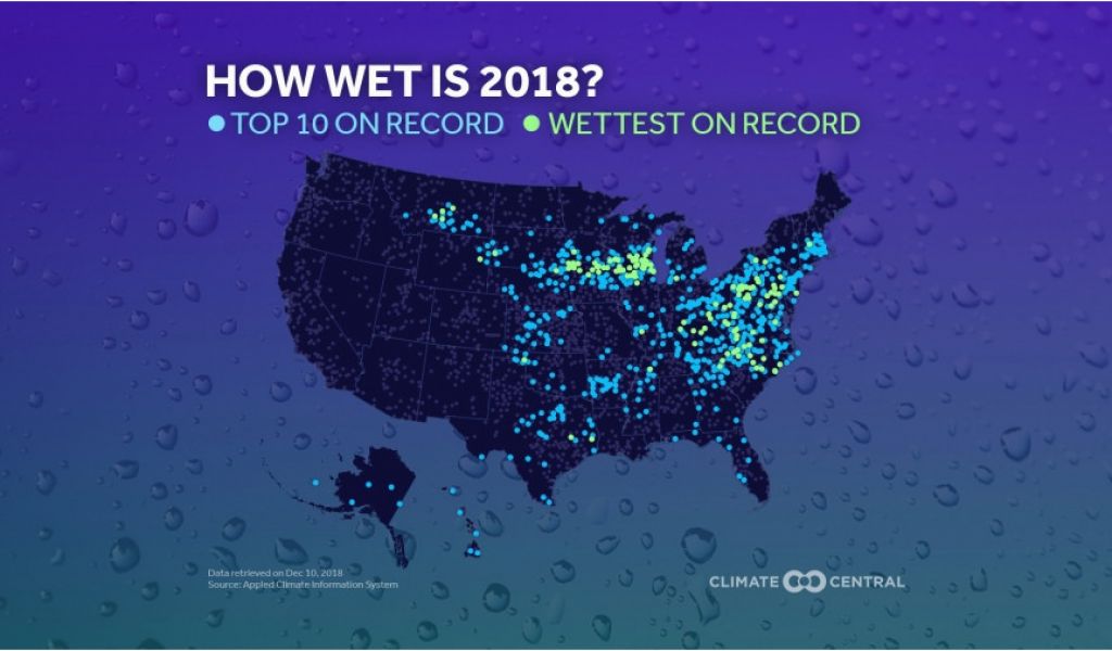 Texas Annual Rainfall Map 2018 S Precipitation Records On One Map
