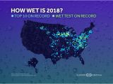 Texas Annual Rainfall Map 2018 S Precipitation Records On One Map Climate Central