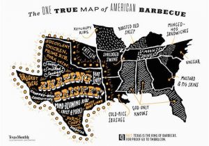 Texas Bbq Trail Map Texas Bbq Map Business Ideas 2013