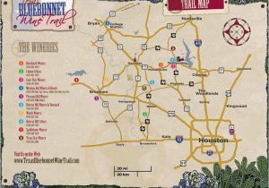Texas Bluebonnet Trail Map Map Of Wineries In Texas Business Ideas 2013