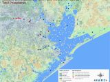 Texas Bodies Of Water Map Maps