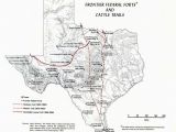 Texas Cattle Trails Map Maps