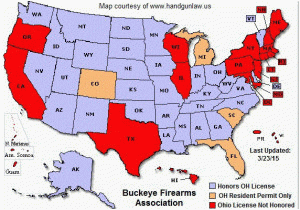 Texas Ccw Reciprocity Map Colorado Concealed Carry Reciprocity Map Reciprocity Map New