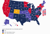 Texas Ccw Reciprocity Map Concealed Carry is Legal In Colorado for Residents with A Colorado