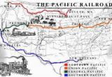 Texas Central Railway Map This Shows the Transcontinental Railroad Map to Show to Students