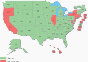 Texas Chl Reciprocity Map Georgia Carry Reciprocity Map Texas Chl Reciprocity Map Arizona