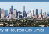 Texas City Limits Map City Of Houston Gis