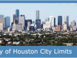 Texas City Limits Map City Of Houston Gis