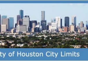 Texas City Limits Map City Of Houston Gis