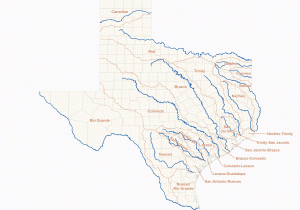 Texas Colorado River Map Maps Of Texas Rivers Business Ideas 2013