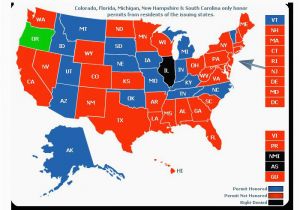 Texas Concealed Carry Reciprocity Map Colorado Concealed Carry Reciprocity Map Reciprocity Map New