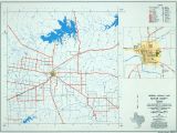 Texas Counties Map with Roads Texas County Highway Maps Browse Perry Castaa Eda Map Collection