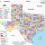 Texas County Map with Major Cities Texas County Map List Of Counties In Texas Tx