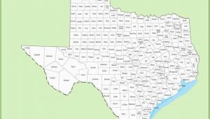 Texas Countys Map Texas County Map Favorite Places Spaces Texas County Map