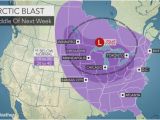 Texas Current Temperature Map Midwestern Us Braces for Coldest Weather In Years as Polar Vortex