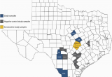 Texas Deer Population Map Texas Map Showing 14 Counties In which White Tailed Deer Wtd Were