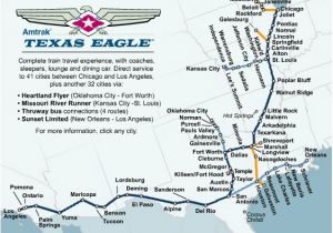 Texas Eagle Route Map Amtrak Texas Map Business Ideas 2013