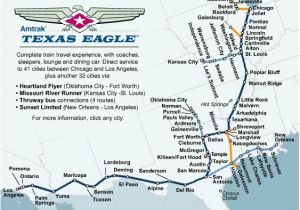 Texas Eagle Train Route Map Amtrak Texas Map Business Ideas 2013