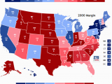 Texas Election Results Map Presidential Election Of 2000