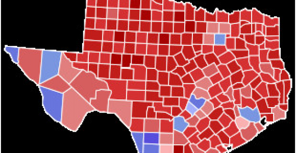 Texas Electoral Map 2018 Texas Gubernatorial Election Wikipedia