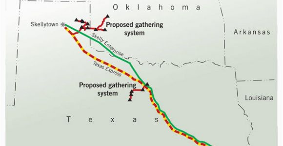Texas Express Pipeline Map Us Ngl Pipelines Expand to Match Liquids Growth Oil Gas Journal