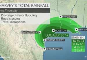 Texas Flooding Map torrential Rain to Evolve Into Flooding Disaster as Major Hurricane