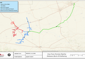 Texas Gas Pipeline Map oryx Seeks Extension Of Delaware Basin Crude Gathering Oil Gas