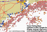 Texas Google Bank Fishing Map Texas Fishing Maps Business Ideas 2013