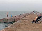 Texas Google Bank Fishing Map top Spots for Pier Jetty Fishing From Corpus Christi to Rockport