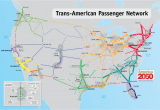 Texas High Speed Rail Map Our Maps America 2050