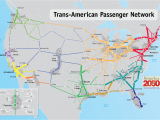 Texas High Speed Rail Map Our Maps America 2050