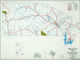 Texas Highway Map with Counties Texas County Highway Maps Browse Perry Castaa Eda Map Collection