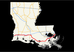 Texas Highway Speed Limit Map U S Route 90 In Louisiana Wikipedia