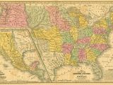 Texas Historical Sites Map Americas Historical Maps Perry Castaa Eda Map Collection Ut